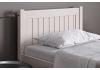 3ft Single Rio White Washed Wood Painted Shaker Style Bed Frame 6